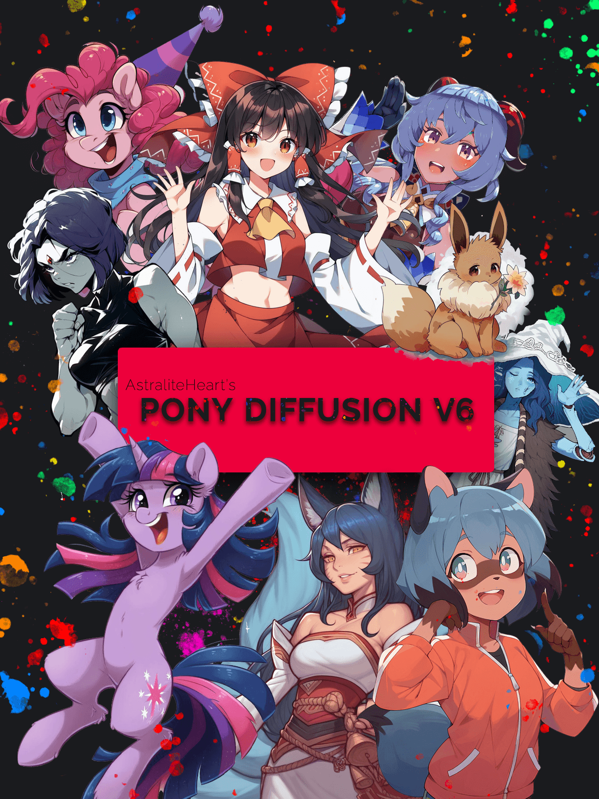 Pony Diffusion 的发行历史